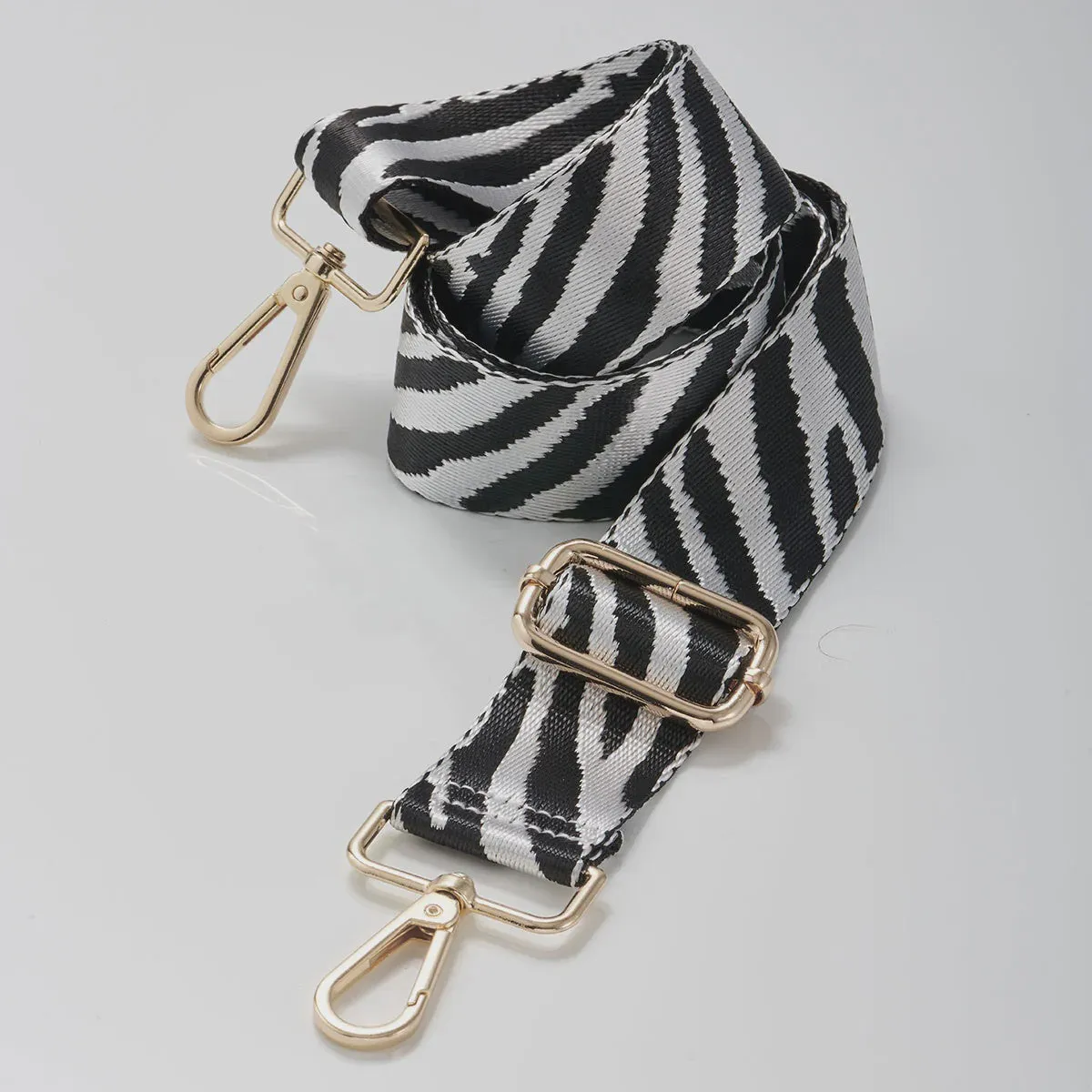 Woven strap zebra