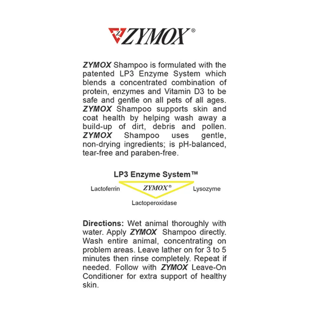 Zymox Enzymatic Shampoo